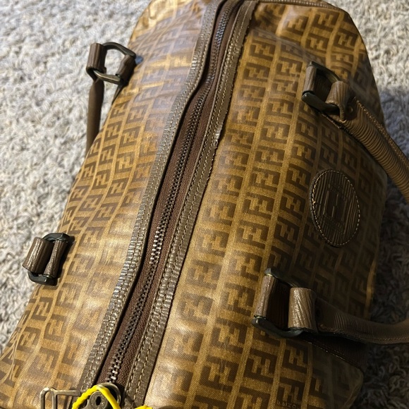 Fendi Vintage Zucca Boston Bag - Picture 6 of 9